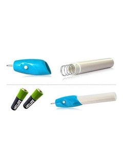 Buy Electric Carve Tool Pen For Wood Metal Glass Stone Jewellery Blue in Egypt