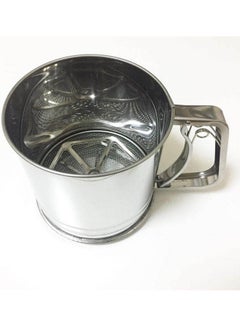 اشتري Flour Sifter Stainless Steel Silver في مصر