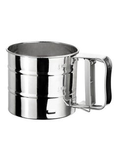 اشتري Idealisk Flour Sifter Stainless Steel Silver في مصر