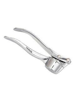 Buy Stainless Steel Garlic Presses Garlic Slicer Mincer Ginger Crusher Peeler Squeezer Presser Silver in Egypt