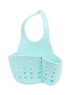 Buy Adjustable Snap Type Storage Tank Creative Hanging Basket Kitchen Shelf Faucet Sponge Drainboard Blue in Egypt