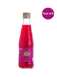 Buy Soft Drink Bottle Pomegranate 330ml Pack of 6 in UAE