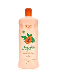 اشتري Papaya Extract Whitening Hand And Body Lotion 600ml في السعودية