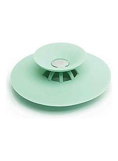 اشتري Shower Drain Stopper Floor Drain Rubber Circle أخضر في مصر