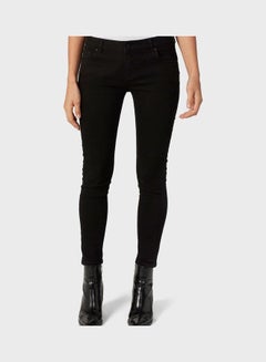 Buy Dark Wash Skinny Jeans Black in Saudi Arabia