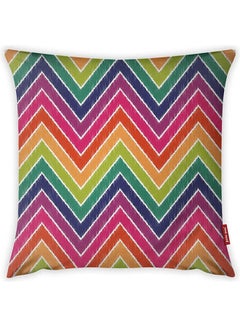Buy Double Side Printed Decorative Throw Pillow Cover cotton Multicolour 44 x 44cm in Egypt