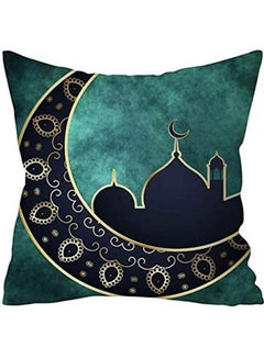 Buy Muslim Ramadan Decoration For Home Sofa Cushion Cover cotton Multicolour 40x40cm in Egypt