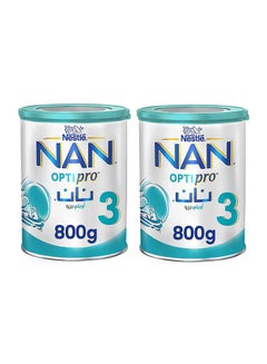 Buy Nestle  Optipro Stage 3, From 1 To 3 Years, 15% Off 800grams Pack of 2 in UAE