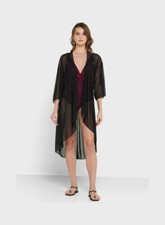 اشتري Sheer Detail Cover Up Black في السعودية