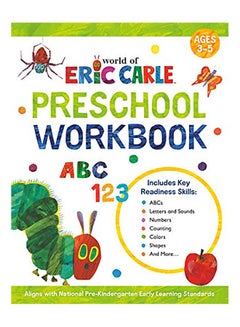 اشتري World Of Eric Carle Preschool Workbook paperback english - 2021 في الامارات