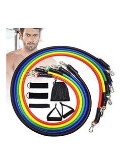 Buy 11 Piece Pull Rope Set Latex Tubing And Exercise Pedal in Egypt