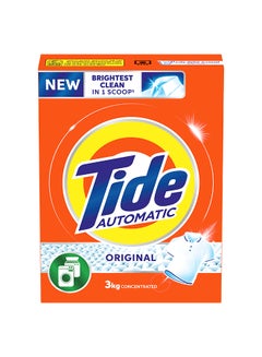 Buy Automatic Original Scent Detergent Powder 3kg in UAE
