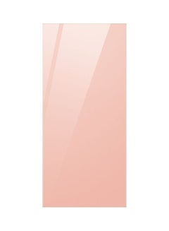 اشتري Top Panel Glam Peach Color For RF85A9111AP Bespoke French Door Refrigerator RA-F18DUU17 Pink في الامارات
