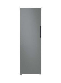 Buy Bespoke 1.85M One Door Freezer 315L With Customizable Colors Panels RZ32T7405AP Grey in UAE