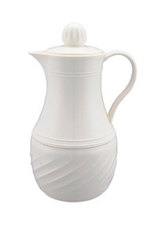 Buy Plastic Coffee/Tea Flask Ivory 1Liters in Saudi Arabia