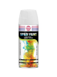 Buy Interior And Exterior Spray Paint White 400ml in UAE