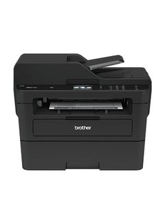 Buy Wireless All In One Mono Laser Printer, MFC-L2750DW, Automatic 2 Sided Features, Nfc, Mobile & Cloud Printing And Scanning, Network Connectivity, High Yield Ink Toner Black in UAE