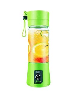 اشتري Portable Electric Juicer Cup Usb Rechargeable Vegetables Fruit Juice Maker Juice Extractor Blender Mixer 380.0 ml 504.63710903.18 Green في مصر