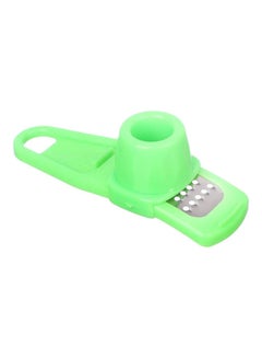 اشتري Garlic Grater With Plastic Body Green في مصر