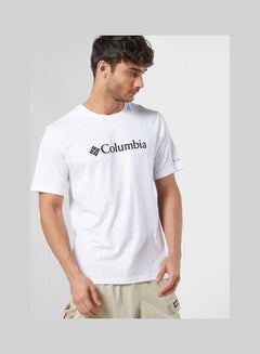 Buy Csc Basic Logo T-Shirt White in Saudi Arabia