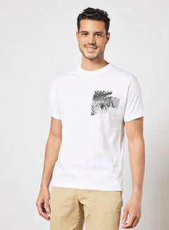 Organic Cotton Collar Intarsia T-Shirt Bright White price in Saudi Arabia |  Noon Saudi Arabia | kanbkam