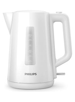 Buy Plastic Kettle 1.7 Liter 2200W HD9318/01 White in UAE