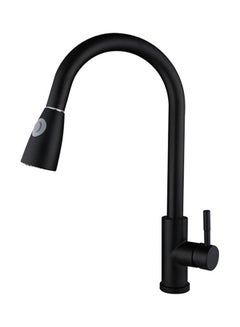 Buy Pull Out Kitchen Faucets With Sprayer Bathroom Basin Sink Faucets Black 1None in Saudi Arabia