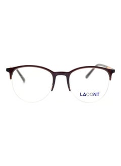 اشتري Men's Eyeglass Oval Semi-Rimless Frame في الامارات