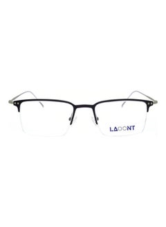 Buy Men's Eyeglass Rectangular Semi-Rimless Frame in UAE
