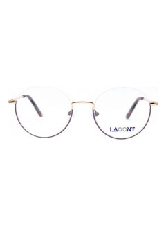 Buy Round Semi-Rimless Eyeglass Frame in Saudi Arabia
