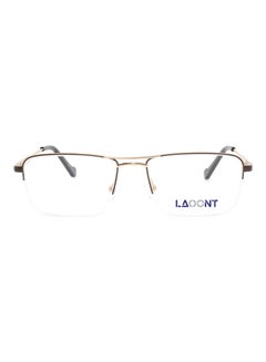 اشتري Men's Eyeglass Rectangular Semi-Rimless Frame في الامارات