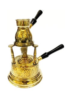 Buy Alcohol Burner And Coffee Pot Gold in Egypt