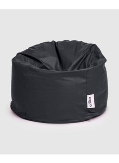 Buy Leather Big Buff Bean Bag Black in Egypt