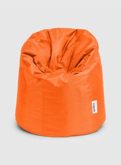 Buy Leather Willow Bean Bag Orange 92 × 104cm in Egypt