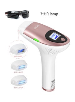 Buy T3 3HR Home IPL Permanent Laser Hair Removal Device Pink in Egypt