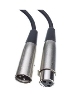 اشتري Xlr Male To Xlr Female Audio Cable Grey في الامارات