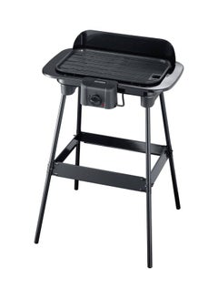 اشتري Standing BBQ Electric Grill With Wind Protection 1600.0 W PG 8522 Black في السعودية