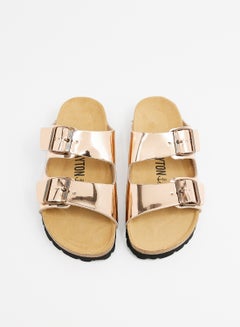 BAYTON Atlas Comfort Sandals Rose Gold 