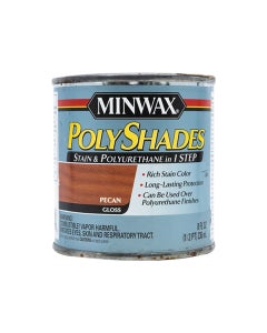 Buy Polyshades Stain And Polyurethane in One Step Pecan in UAE