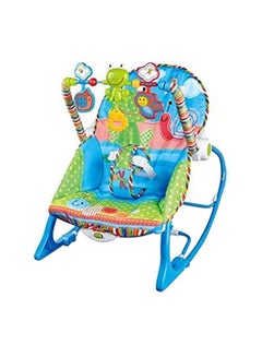 Buy Lightweight and Foldable Design Infant to Toddler Baby Rocker With 2 Toys in Saudi Arabia