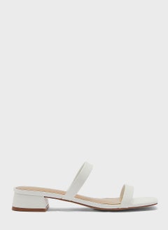 اشتري Casual  Flat Sandals White في الامارات