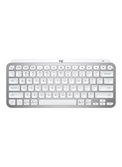 Buy MX Keys Mini Minimalist Wireless Illuminated Keyboard, Compact, Bluetooth, Backlit, USB-C, Compatible With Apple macOS, iOS, Windows, Linux, Android, Metal Build, US Layout Grey in UAE