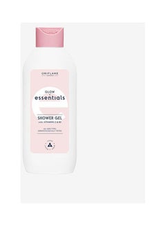 Buy Glow Essentials Shower Gel With Vitamins E And B White 75ml in Egypt