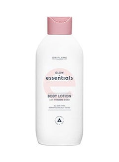 Buy Glow Essentials Body Lotion With Vitamins E And B3 White 250ml in Egypt