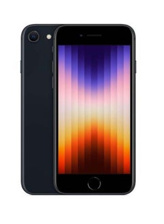 Buy iPhone SE 2022 (3rd Generation) 256GB Midnight 5G - KSA Version in Saudi Arabia