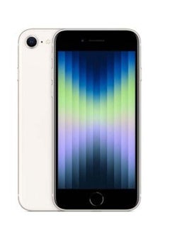 Buy iPhone SE 2022 (3rd Generation) 256GB Starlight 5G - KSA Version in Saudi Arabia