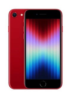 Buy iPhone SE 2022 (3rd Generation)  256GB (Product) Red 5G - KSA Version in Saudi Arabia
