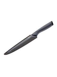 Buy Slicing Knife With Cover Grey 20cm in UAE