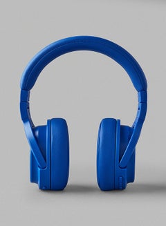Buy Hush Over Ear Wireless Bluetooth Headphone - With BT 5.0, Active Noise Cancelling (ANC) Earbuds And Mic Blue in UAE