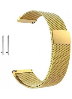 Buy Stainless Steel Metal Strap Bands 22mm For Huawei GT  GT2 46mm Smart Watch Gold in Egypt